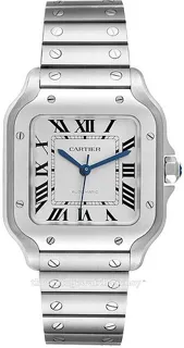 Cartier Santos WSSA0029 Stainless steel Silver