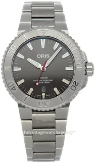 Oris Aquis Date 01 733 7730 4153-07 8 24 05PEB 43.5mm Stainless steel Gray