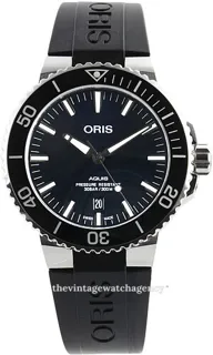 Oris Aquis Date 01 733 7730 4135-07 4 24 64EB 43.5mm Stainless steel Blue