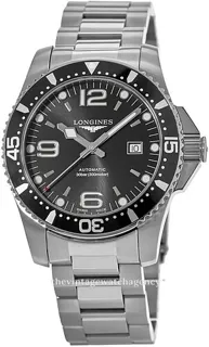 Longines HydroConquest L3.841.4.56.6 Stainless steel Black