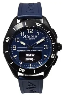 Alpina Alpiner AL-284LGG5AQ6 45mm Glass fiber Gray