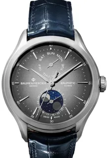 Baume & Mercier Clifton M0A10548 42mm Stainless steel Gray