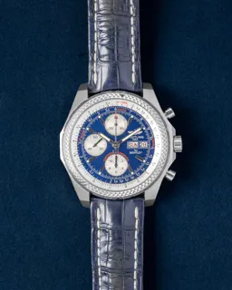 Breitling Bentley A13363 44mm Stainless steel blue