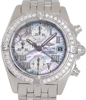 Breitling Chrono Cockpit A1335812/A595 38mm Stainless steel White