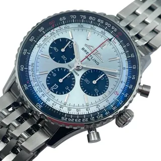 Breitling Navitimer 1 AB0138 43mm Stainless steel blue