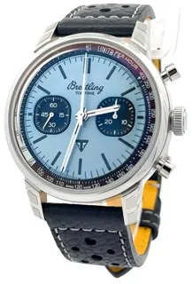 Breitling Top Time AB01764A1C1X1 41mm Stainless steel Blue