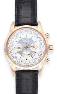 Breitling Transocean RB0510 46mm Rose gold White