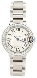 Cartier Ballon Bleu 28mm W4BB0015 Stainless steel White