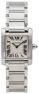 Cartier Tank Française 3866799RV Stainless steel White