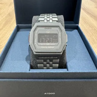 Casio A1000RCG-8B 38mm Stainless steel Gray