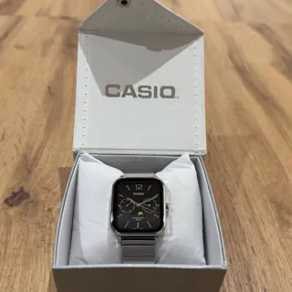 Casio MTP-M305D-1AV 44.5mm Stainless steel Black