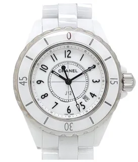 Chanel J12 H0968 33mm White ceramic White