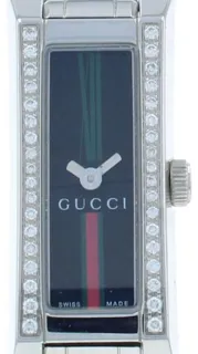 Gucci YA110513 14mm Stainless steel Black