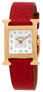 Hermès Heure H HH1.202.292/TCQ Stainless steel White