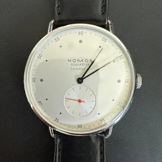 NOMOS Metro Neomatik 1113 38.5mm Stainless steel White