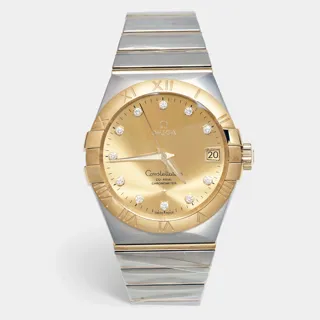 Omega Constellation 123.20.38.21.58.001 Stainless steel and 18k yellow gold Golden