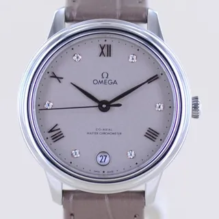 Omega De Ville 434.13.34.20.52.002 34mm Stainless steel Gray