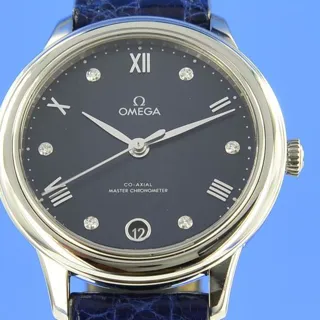 Omega De Ville 434.13.34.20.53.002 34mm Stainless steel Blue