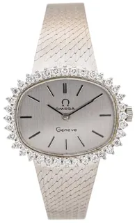 Omega De Ville 3782770CN 29mm White gold Silver