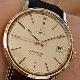 Omega Genève 166.0202 35mm Yellow gold Golden