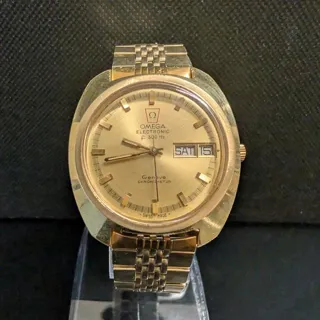 Omega Genève 39mm Yellow gold Golden