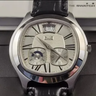 Piaget Emperador G0A32016 42mm White gold Silver