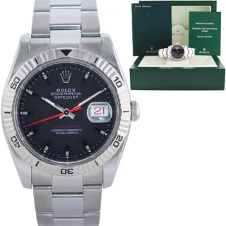 Rolex Datejust Turn-O-Graph 116264 Stainless steel Black