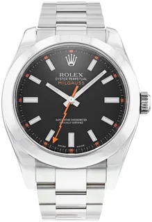 Rolex Milgauss 116400 Stainless steel Black