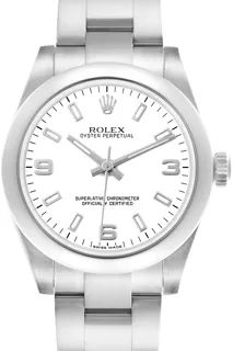 Rolex Oyster 177200 Stainless steel White