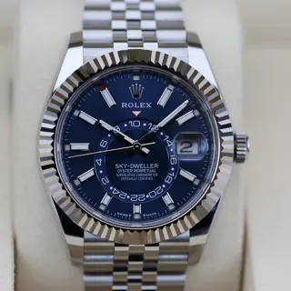 Rolex Sky-Dweller 336934 42mm Stainless steel Blue