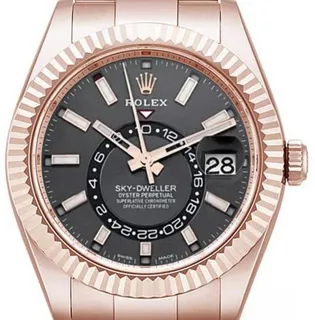 Rolex Sky-Dweller 336935 42mm Rose gold Gray