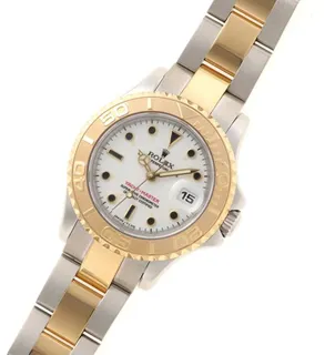 Rolex Yacht-Master 69623 29mm Yellow gold and Stainless steel White