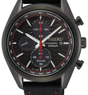 Seiko Chronograph SSC777P1 41mm Stainless steel Black