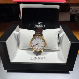 Tissot Carson TIST0854073601300 40mm Stainless steel White