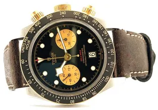 Tudor Black Bay Chrono 79363N 41mm Yellow gold and Stainless steel Black