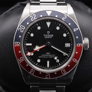 Tudor Black Bay GMT 79830RB 41mm Stainless steel Black