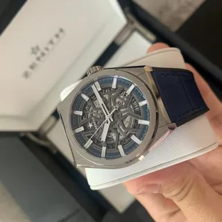 Zenith Defy 95.9000.670/78.R584 41mm Titanium Skeletonized