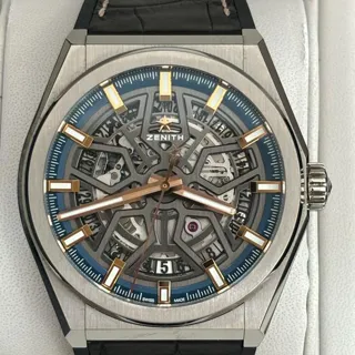 Zenith Defy 95.9002.670-1/79.R589 41mm Titanium Skeletonized