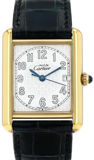 Cartier Tank Must 2413 Vermeil White