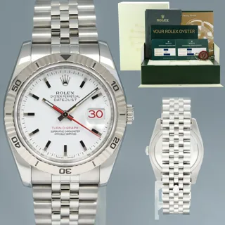 Rolex Datejust Turn-O-Graph 116264 Stainless steel White