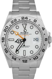 Rolex Explorer II 226570 Stainless steel Polar White