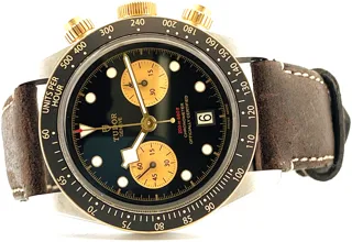 Tudor Black Bay Chrono S&G 79363N 41mm Yellow gold and Stainless steel Black