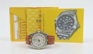 Breitling Wings B1005012G 38mm Stainless steel and 18k yellow gold Silver