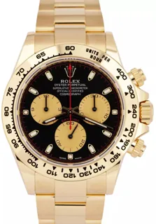 Rolex Daytona 116508-0009 40mm Yellow gold Black