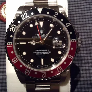 Rolex GMT-Master 16710 Stainless steel Black