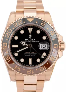 Rolex GMT-Master II 126715CHNR-0001 Rose gold Black