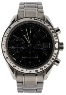 Omega Speedmaster Date 35135000 Stainless steel Black