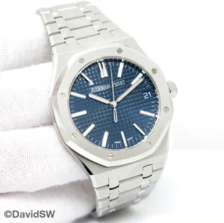 Audemars Piguet Royal Oak 15510ST.OO.1320ST.06 41mm Stainless steel Blue