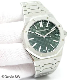 Audemars Piguet Royal Oak 15510ST.OO.1320ST.09 41mm Stainless steel Green