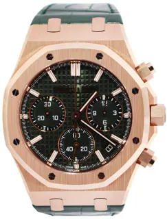 Audemars Piguet Royal Oak 26240OR.OO.D404CR.01 41mm Rose gold Green